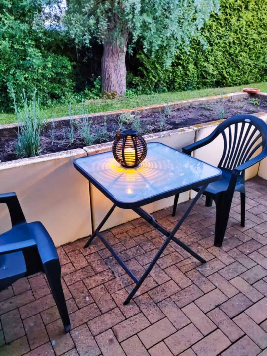 Terrasse Ferienhaus Usedom Haus am Ellerbruch 26